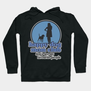 Happy Dog Mom Best Dog Mom Puppy Mother Paw Dog Lover Hoodie